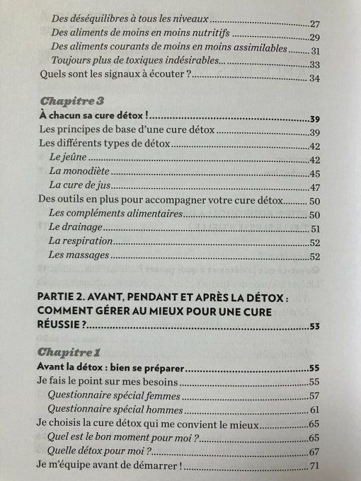 Ma petite pause détox