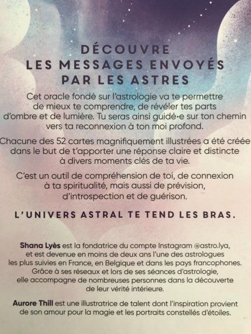 L'oracle de la voie astrale
