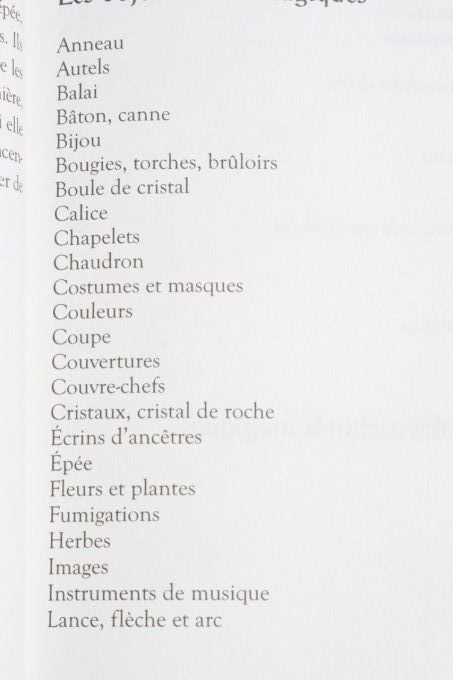 40 objets rituels et magiques de A à Z