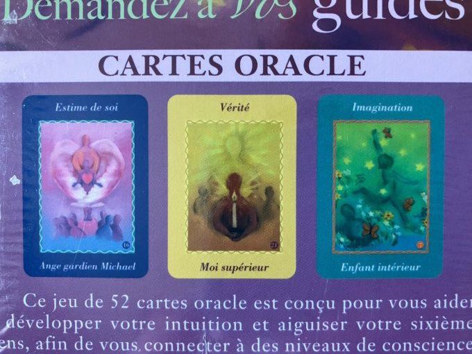 Demandez à vos guides, cartes oracle