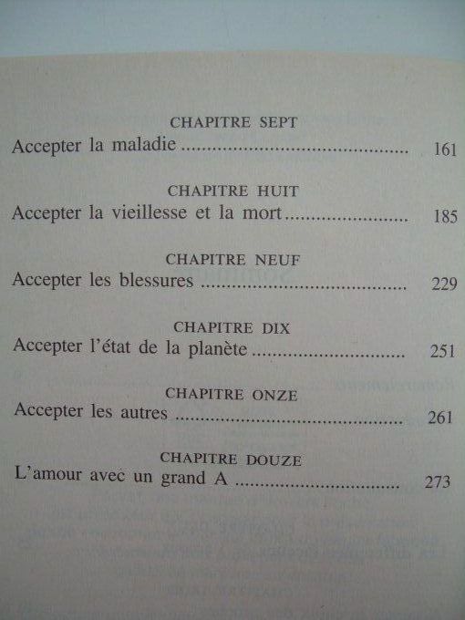 La puissance de l'acceptation