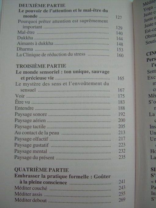 L'éveil des sens