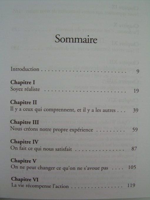 On gère sa Vie, on ne la subit pas