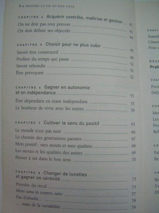 Prendre la Vie du bon côté
