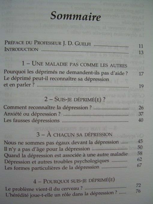 La dépression, comment s'en sortir