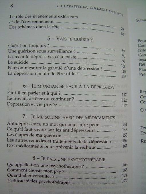La dépression, comment s'en sortir