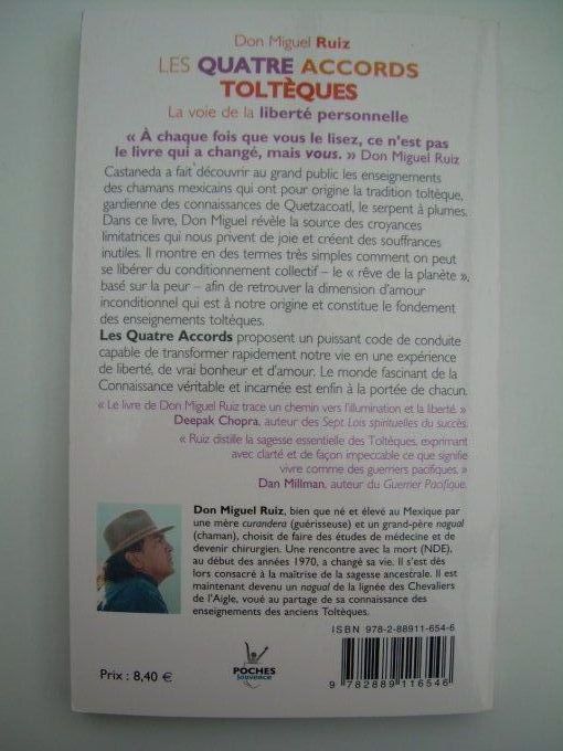 Les quarte accords Toltèques