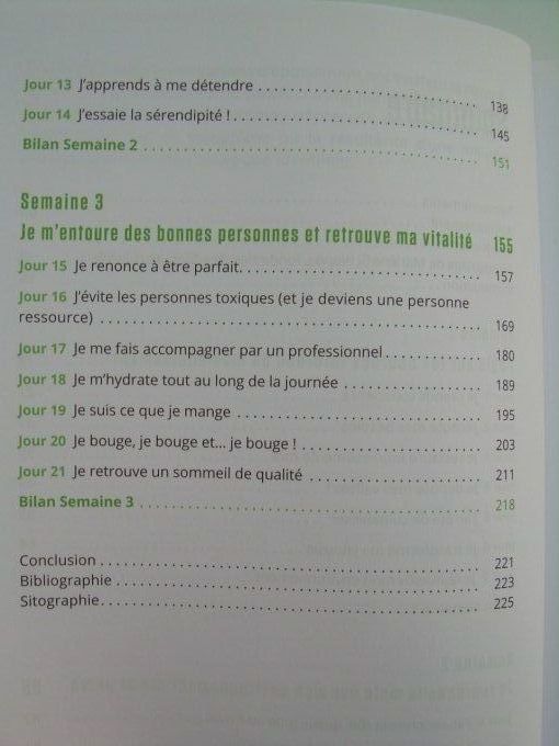 J'arrête de m'épuiser!