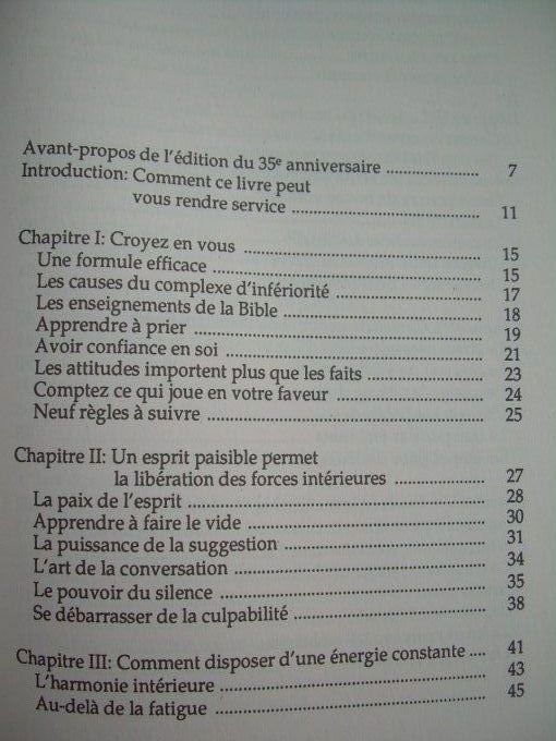 La puissance de la pensée positive