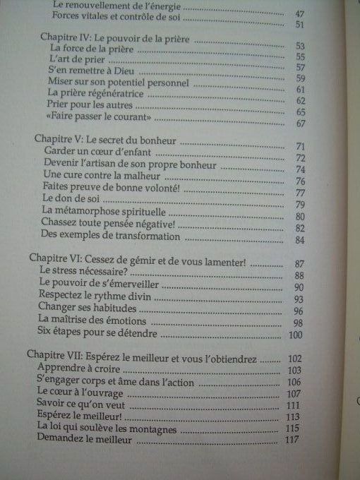 La puissance de la pensée positive
