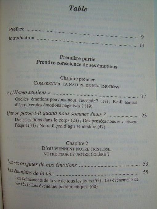 Tristesse, peur, colère. Agir sur ses émotions