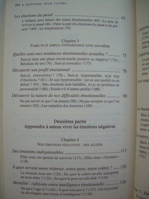 Tristesse, peur, colère. Agir sur ses émotions