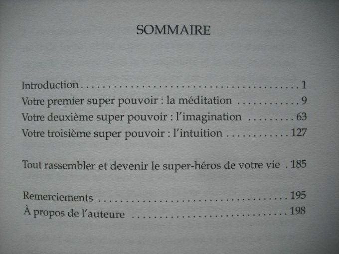 Vos 3 supers pouvoirs